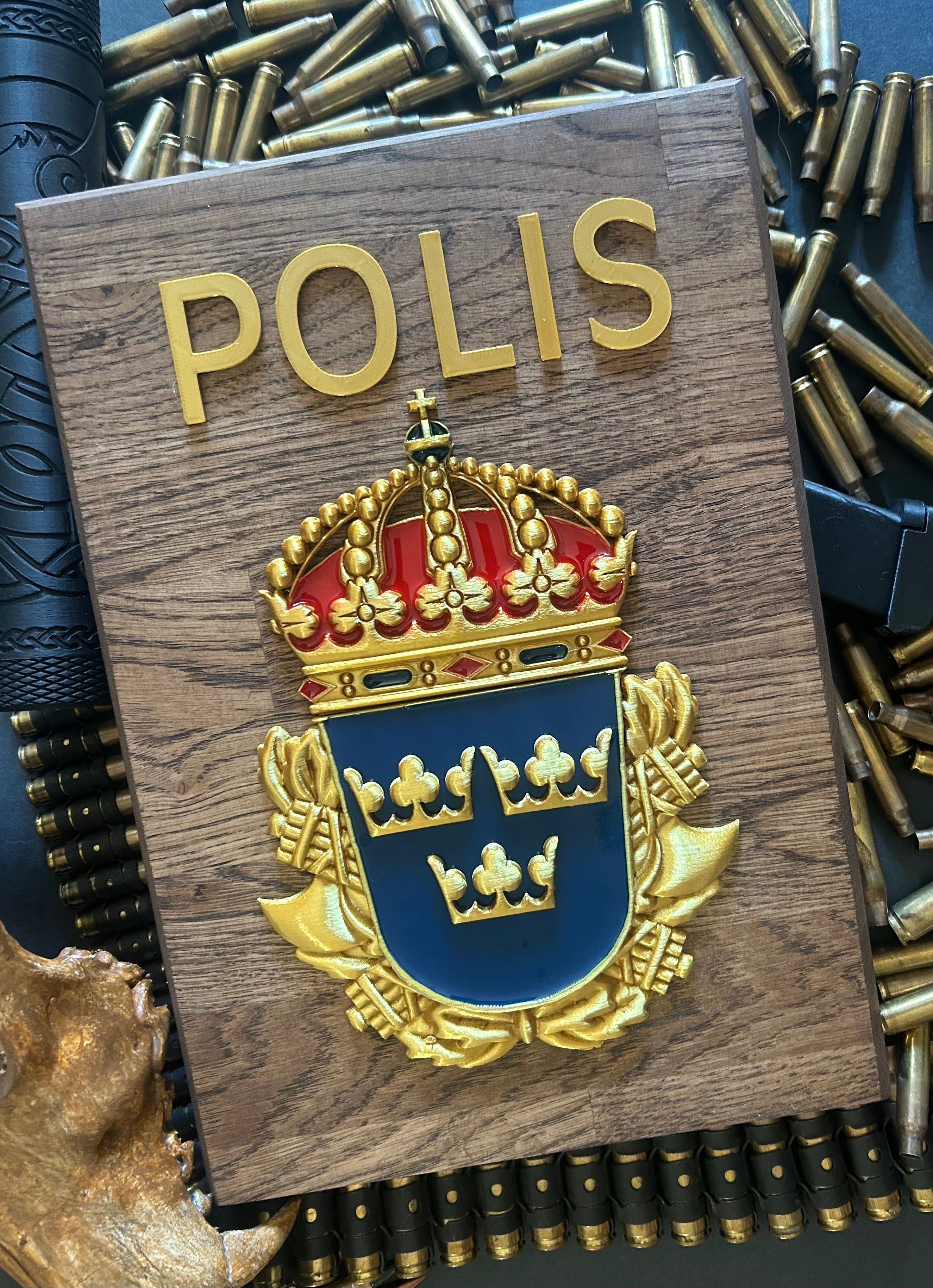 Oak Plaque with Epoxi Logo