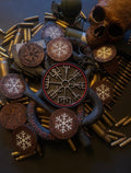 Wooden Walnut Coins